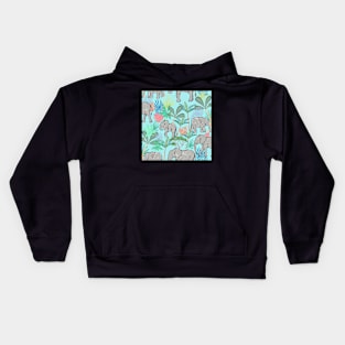 Elephant jungle Kids Hoodie